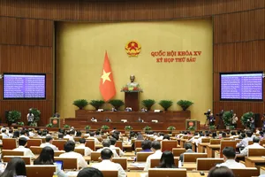 Quốc hội sáng 31-10. Ảnh: QUANG PHÚC