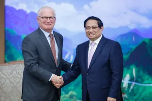Thủ tướng Phạm Minh Chính tiếp ông John Neuffer, Chủ tịch Hiệp hội Công nghiệp bán dẫn Hoa Kỳ (SIA)