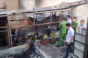 Hiện trường vụ cháy