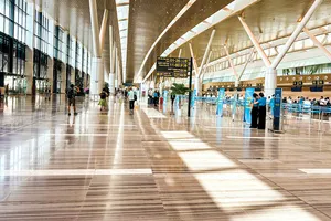 Nhà ga T3, Sân bay Tân Sơn Nhất đã được khánh thành ngày 19-4 nhân kỷ niệm 30 năm thống nhất đất nước