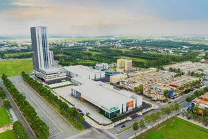 Khu công nghệ thông tin tập trung Bình Dương nằm trong Khu liên hợp Công nghiệp - Dịch vụ - Đô thị Bình Dương