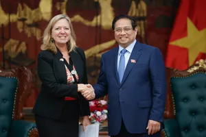 Thủ tướng Phạm Minh Chính tiếp bà Mariam J. Sherman, Giám đốc Quốc gia của Văn phòng Ngân hàng Thế giới (WB) khu vực Việt Nam, Lào, Campuchia