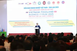 Thủ tướng Phạm Minh Chính phát biểu tại diễn đàn. Ảnh: VIẾT CHUNG