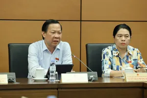 Chủ nhiệm Ủy ban Kinh tế và Tài chính của Quốc hội Phan Văn Mãi. Ảnh: QUANG PHÚC