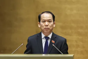 Chủ nhiệm Ủy ban Pháp luật và Tư pháp Hoàng Thanh Tùng. Ảnh: VIẾT CHUNG