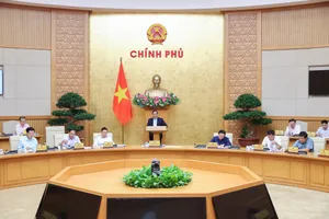 Thủ tướng Phạm Minh Chính chủ trì phiên họp Chính phủ chuyên đề xây dựng pháp luật tháng 9 (phiên thứ hai), sáng 13-9