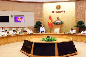 Phó Thủ tướng Thường trực Nguyễn Hòa Bình chủ trì cuộc họp với lãnh đạo các bộ, ngành, cơ quan về tình hình triển khai thực hiện và vận hành mô hình chính quyền địa phương 2 cấp.