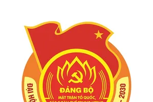  Logo Đại hội Đảng bộ MTTQ các đoàn thể Trung ương lần thứ I, nhiệm kỳ 2025-2030.