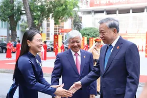 Tổng Bí thư Tô Lâm đến dự Đại hội Đảng bộ MTTQ, các đoàn thể Trung ương lần thứ I, nhiệm kỳ 2025-2030
