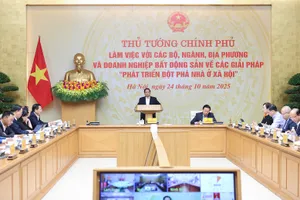 Thủ tướng Phạm Minh Chính chủ trì hội nghị với các bộ, ngành, địa phương, doanh nghiệp về các giải pháp phát triển đột phá nhà ở xã hội