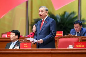 Tổng Bí thư Tô Lâm tái đắc cử Ủy viên Ban Chấp hành Trung ương Đảng khoá XIV. Ảnh: QUANG PHÚC