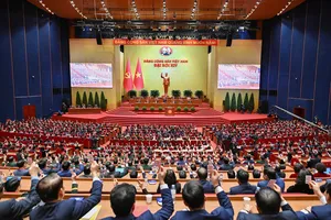 Phiên làm việc chiều 22-1 của Đại biểu toàn quốc lần thứ XIV của Đảng. Ảnh: VIẾT CHUNG