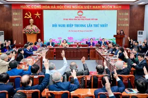 Hội nghị hiệp thương lần thứ nhất ở Trung ương để thỏa thuận về cơ cấu, thành phần, số lượng người của cơ quan, tổ chức, đơn vị được giới thiệu ứng cử ĐBQH khóa XVI