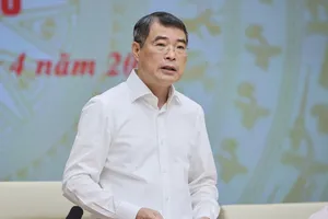 Thủ tướng Lê Minh Hưng phát biểu tại Hội nghị toàn quốc về đẩy mạnh phân bổ, giải ngân vốn đầu tư công năm 2026. Ảnh: VIẾT CHUNG