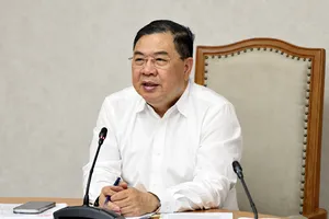Đồng chí Phạm Gia Túc làm Tổ trưởng Tổ công tác thích ứng với điều chỉnh chính sách kinh tế, thương mại của Hoa Kỳ. Ảnh: VGP
