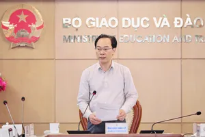 Bộ trưởng Bộ GD-ĐT Hoàng Minh Sơn. Ảnh: THU MINH