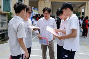 Thí sinh dự thi thi tốt nghiệp THPT năm 2026