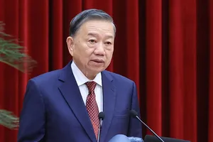 Tổng Bí thư, Chủ tịch nước Tô Lâm phát biểu bế mạc Hội nghị lần thứ 3 Ban Chấp hành Trung ương Đảng khóa XIV, chiều 24-7. Ảnh: ĐOÀN BẮC
