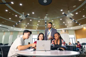 Sinh viên Trường Đại học VinUni. Ảnh: MẠNH CƯỜNG