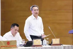 Thiếu tướng Nguyễn Quốc Toản, Chánh Văn phòng, Người phát ngôn Bộ Công an. Ảnh: QUANG PHÚC