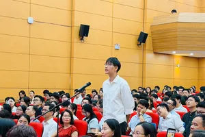 Nguyễn Đức Anh Quân, thủ khoa bác sĩ nội trú chọn chuyên ngành Sản phụ khoa. Ảnh: NGỌC DUNG