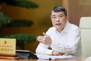 Thủ tướng Lê Minh Hưng chủ trì cuộc làm việc với các bộ, ngành, cơ quan liên quan về 4 dự án luật, ngày 10-9. Ảnh: VIẾT CHUNG