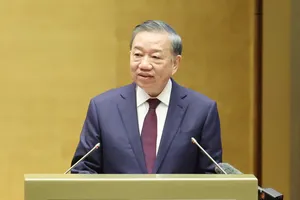 Tổng Bí thư, Chủ tịch nước Tô Lâm đã phát biểu chỉ đạo tại hội nghị sáng 16-10. Ảnh: QUANG PHÚC