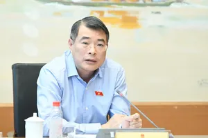 Thủ tướng Lê Minh Hưng phát biểu tại phiên thảo luận tổ đại biểu Quốc hội, chiều 24-10. Ảnh: VIẾT CHUNG