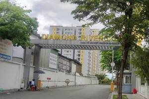 Chung cư Diamond Riverside ( phường 16, quận 8). Ảnh: THANH HIỀN