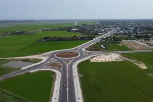 Một góc khu dân cư Tam Phước (xã Long Đất, TPHCM). Ảnh: QUANG VŨ