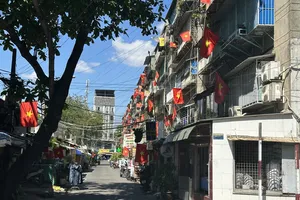 Chung cư Thanh Đa, tại phường Bình Quới, TPHCM. Ảnh: THANH HIỀN