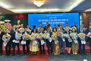 Ban chấp hành HCMO nhiệm kỳ 2026-2031 ra mắt đại hội. Ảnh: THANH HIỀN