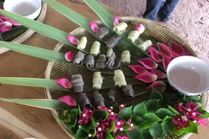 Món bánh lá Trà Vinh