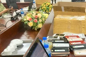 Số iphone bị tạm giữ, chờ xử lý