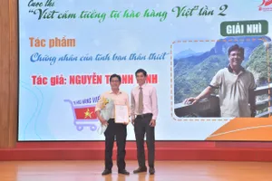 Trao giải cuộc thi viết “Tự hào hàng Việt”