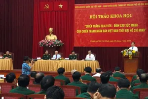 Đồng chí Trần Lưu Quang phát biểu khai mạc Hội thảo khoa học. Ảnh: VGP/Băng Tâm