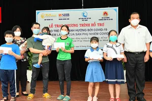 SHB hỗ trợ 1.853 trẻ em mồ côi vì Covid-19 tại TPHCM