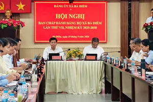 Mức độ hài lòng của người dân và doanh nghiệp ở xã Bà Điểm đạt 100%