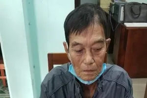 Đặng Huy Tạo tại cơ quan công an