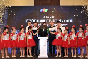 Hệ thống giáo dục trực tuyến VioEdu được FPT ra mắt sau 2 năm xây dựng, phát triển.  Ảnh: T.B.