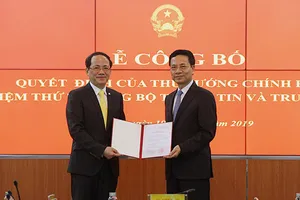 Công bố tân Thứ trưởng Bộ Thông tin và Truyền thông