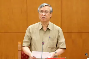 Đồng chí Trần Quốc Vượng, Ủy viên Bộ Chính trị, Thường trực Ban Bí thư Trung ương. Ảnh: TTXVN