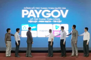 Ra mắt Cổng hỗ trợ thanh toán quốc gia PayGov