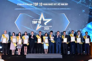 Công bố và vinh danh TOP 10 doanh nghiệp CNTT Việt Nam 2021