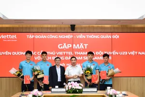 Viettel tuyên dương 4 cầu thủ có đóng góp cho U23 Việt Nam tại SEA Games 31