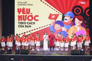 Quang cảnh lễ phát động chương trình “Yêu nước theo cách của bạn”