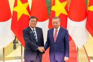 Tổng Bí thư Tô Lâm hội kiến Thủ tướng Nhật Bản Ishiba Shigeru