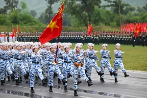 Đại tướng Phan Văn Giang chủ trì tổng hợp luyện diễu binh, diễu hành A80