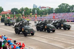 S125-VT – điểm nhấn tại lễ diễu binh, diễu hành 2-9