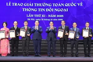 Báo Sài Gòn Giải Phóng đoạt giải ba Giải thưởng toàn quốc về Thông tin đối ngoại lần thứ XI